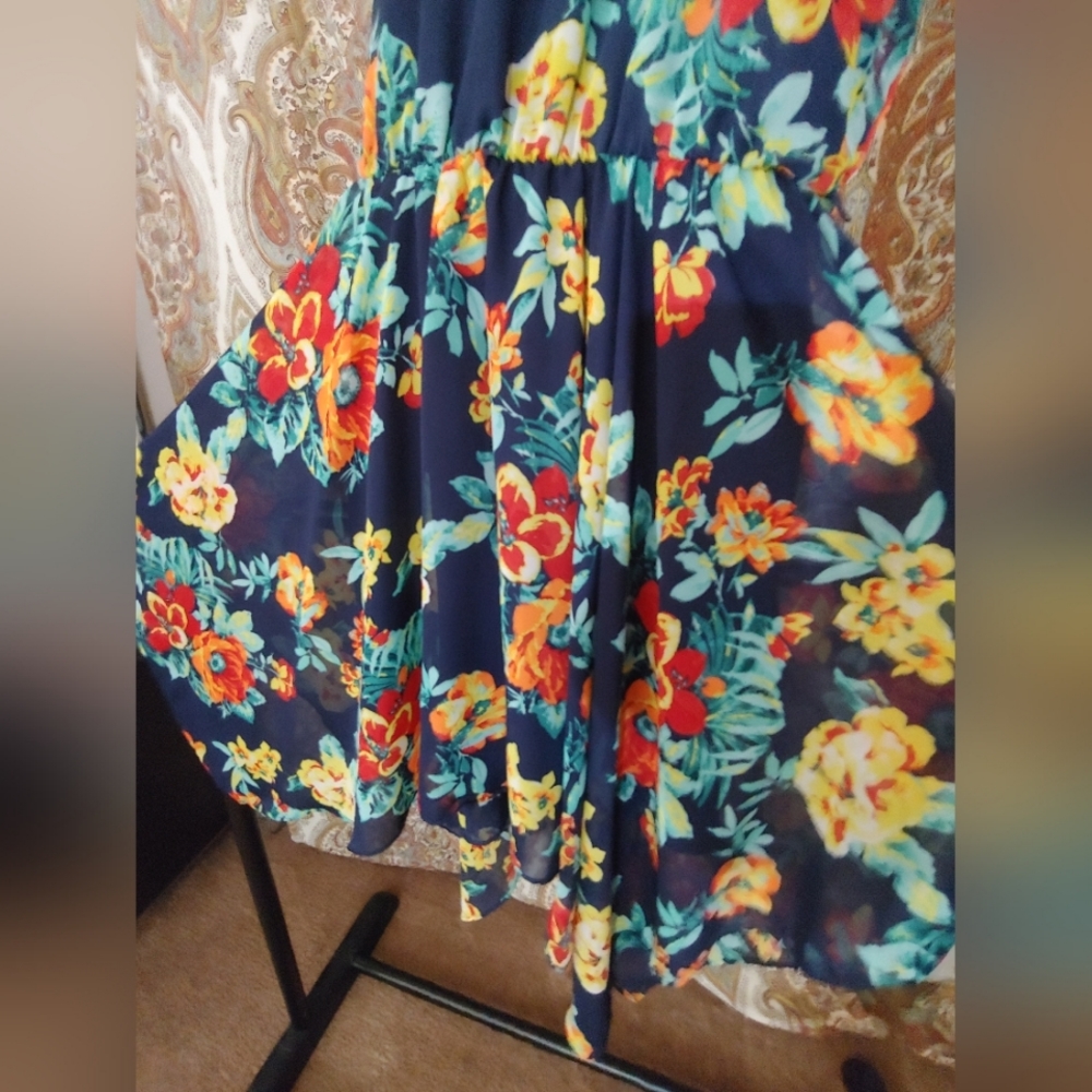Floral summer dress. - Picture 4 of 16